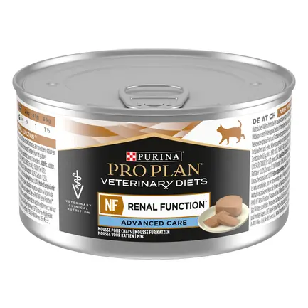 Вологий дієтичний корм PRO PLAN VETERINARY DIETS NF ST/OX Renal Function Advanced Care для дорослих котів при патології нирок 195 г: додаткове фото 2