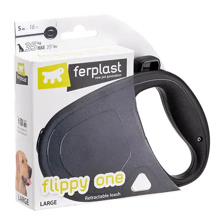 Ferplast Рулетка-Повідець зі шнуром, чорна: додаткове фото 8