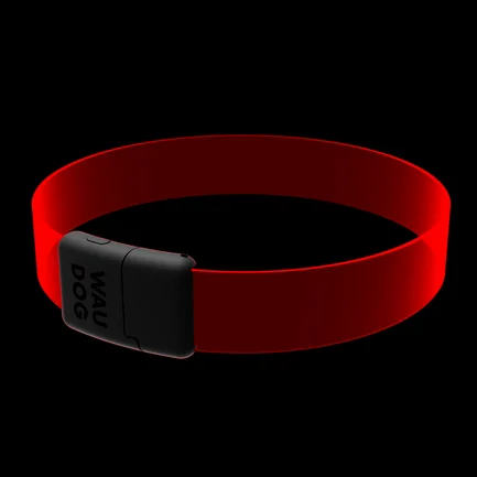 Нашийник для собак з підсвічуванням WAUDOG LED, RGB, Type-C, регульований, Ш 25 мм, Дов 60 см: додаткове фото 6