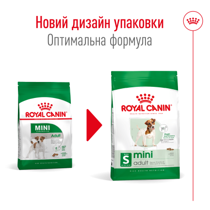 Сухий корм Royal Canin MINI ADULT для дорослих собак малих порід 8 кг — Фото 1