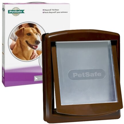 PetSafe Staywell Original ПЕТСЕЙФ СТЕЙВЕЛ ОРІДЖИНАЛ дверцята для собак середніх порід, до 18кг Коричневий