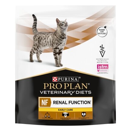 Сухий дієтичний корм PRO PLAN VETERINARY DIETS NF Renal Function Early Care для дорослих котів для підтримання функції нирок при хронічній хворобі нирок на ранніх стадіях 350 г