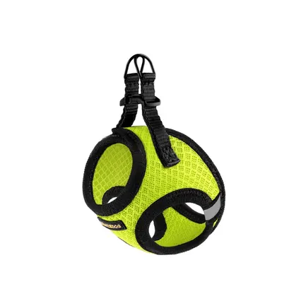 Шлея для собак Bronzedog Mesh Vest 3D сітка лимонна L: додаткове фото 2