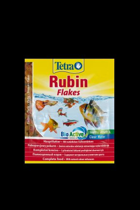 Корм Tetra Rubin Flakes для акваріумних рибок, для забарвлення, 12 г (пластівці)