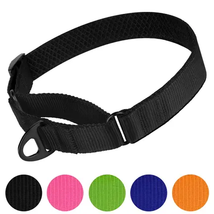 Нашийник для Собак Мартінґейл BronzeDog Mesh Чорний M: додаткове фото 4
