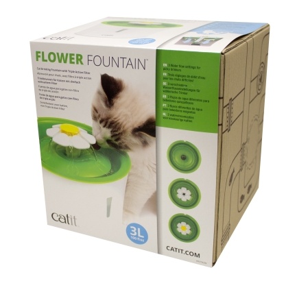 Поїлка-фонтан Catit Flower Fountain для котів, 3 л (пластик)