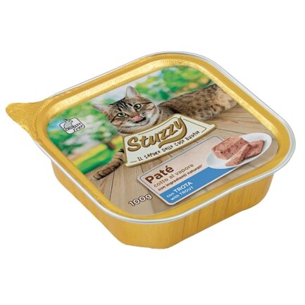 Stuzzy Cat Trout ШТУЗІ ФОРЕЛЬ корм для котів, паштет, 100г 0,1 кг