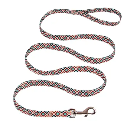 Повідець для Собак Bronzedog Urban Гуцульський Нейлоновий Коричневий S: додаткове фото 5