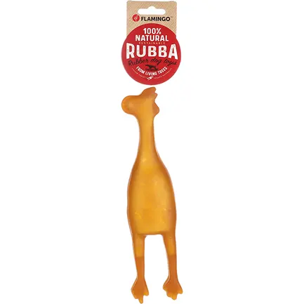 Flamingo Rubba Chicken ФЛАМІНГО КУРКА іграшка для собак 27(Д) х 6.3(Ш) х 5.3(В) см