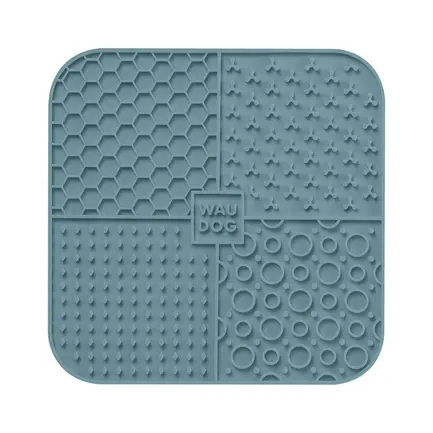 Килимок для злизування WAUDOG Silicone, 190х190х10 мм, сірий: додаткове фото 3