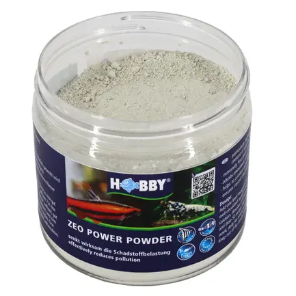 Цеолітовий порошок для очищення акваріума Hobby Zeo Power Powder 125г (51070): додаткове фото 2
