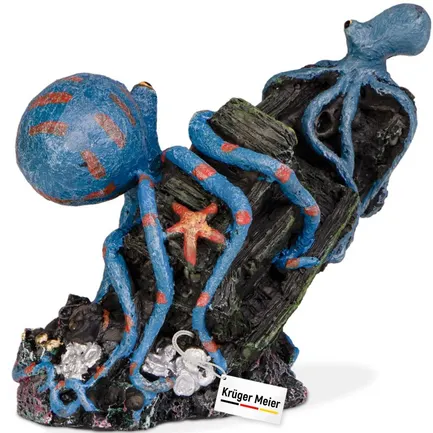 Декорація скарби восьминога Kruger Meier Octopus Treasure 14x5.5x11.5см (151012): додаткове фото 4