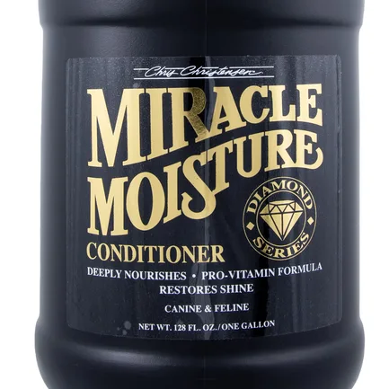 Кондиціонер для собак і котів Chris Christensen Miracle Moisture для догляду за шерстю, 3.8 л: додаткове фото 3