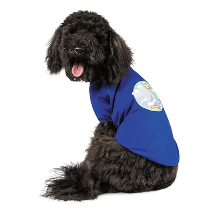 Футболка Pet Fashion «Галактика» для собак, розмір S, синя: додаткове фото 2