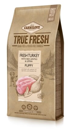 Корм сухий для цуценят Carnilove True Fresh Turkey Puppy з індичкою, 11,4 кг