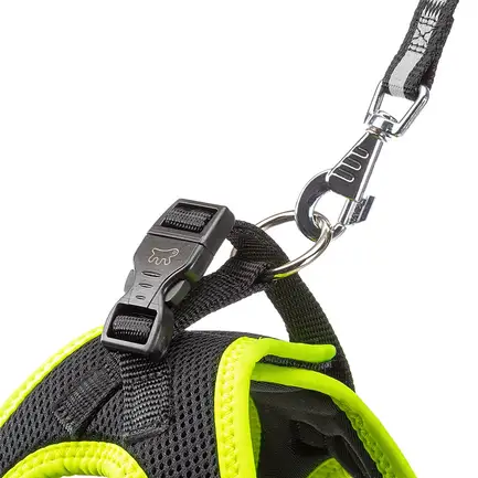 Ferplast KAORI P XL HARNESS BLACK/YELL Шлея,чорно-жовта: додаткове фото 4
