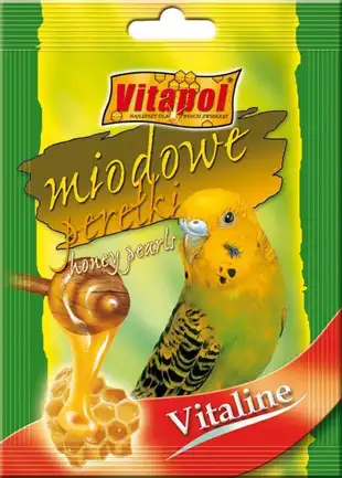 Vitapol вітамінна суміш для папуг 20 г, з медом