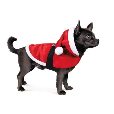 Попона Pet Fashion «Santa» для собак, розмір M, червона: додаткове фото 2