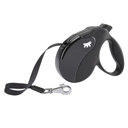 Ferplast AMIGO L TAPE BLACK Рулетка-поводок зі стрічкою