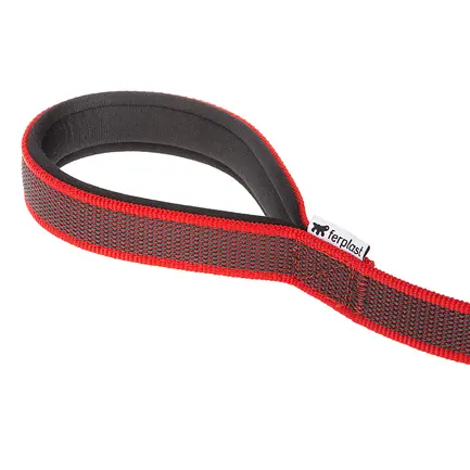 Ferplast DAYTONA GUMMY MATICGA20/200RED Повідець з авт карабіном, гумований нейлон: додаткове фото 4