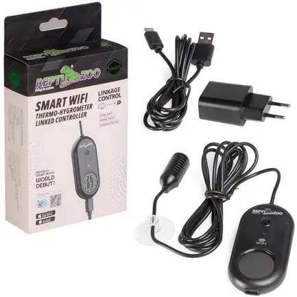 Термогігрометр електронний з Wi-Fi Repti-Zoo Smart Wi-Fi thermo-hygrometer (ZSH105): додаткове фото 6