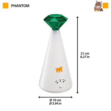 Ferplast PHANTOM Електронна іграшка з лазер променем для котів: додаткове фото 2