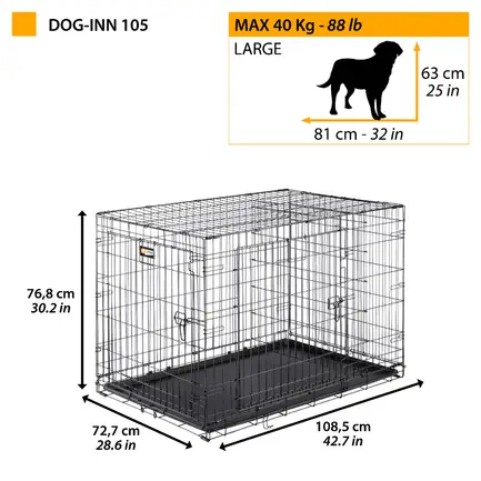 Ferplast DOG-INN 105 Вольєр для собак: додаткове фото 2
