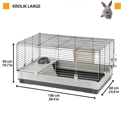 Ferplast CAGE KROLIK LARGE GREEN Клітка для кролів: додаткове фото 2