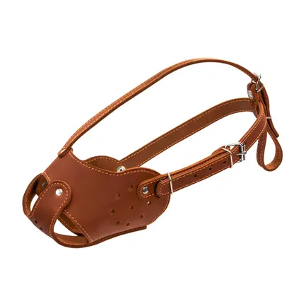 Намордник "CoLLaR" (бультер'єр) коричневий: додаткове фото 2