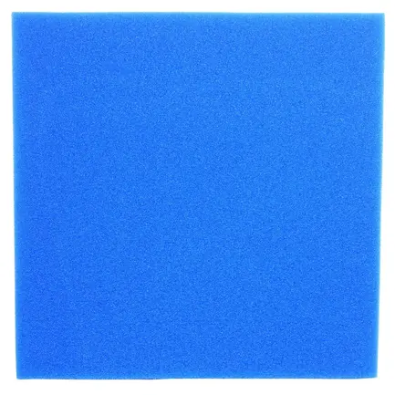 ​Фільтруюча губка тонкої очистки Hobby Filter sponge blue 50x50x5см ppi 30 (20465)