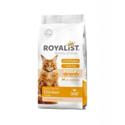 Royalist Chicken з курятиною для дорослих котів 15 кг