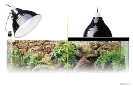 Плафон Exo Terra Glow Light для ламп обігріву в тераріум, метал, 14 см: додаткове фото 4