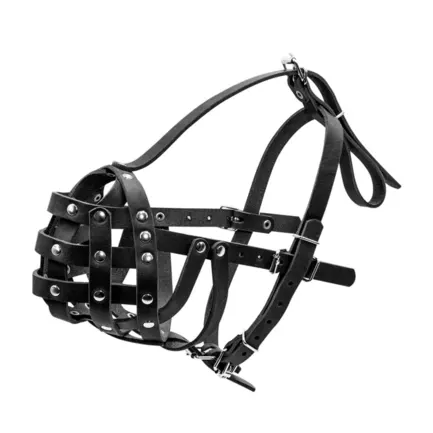 Намордник твердий "CoLLaR" (боксер великий) чорний: додаткове фото 2