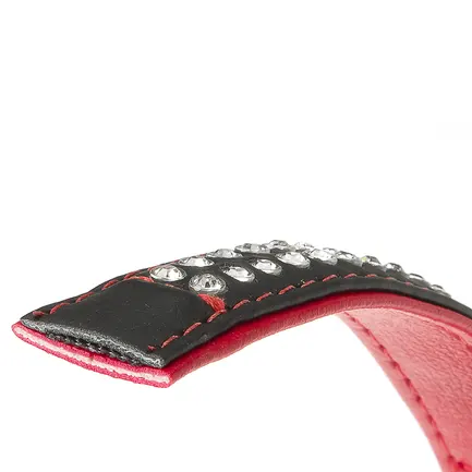 Ferplast LUX C12/22 BLACK-RED Нашийник, екошкіра: додаткове фото 3
