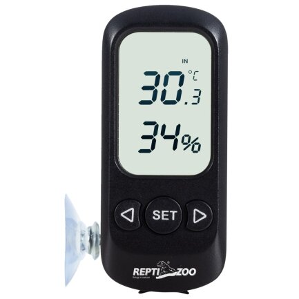 Гігрометр - термометр цифровий Repti-Zoo Digital Alarm Thermometer Hygrometer (SH129) — Фото 6