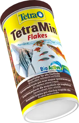 Корм Tetra Min Flakes для акваріумних рибок, 200 г (пластівці) — Фото 1