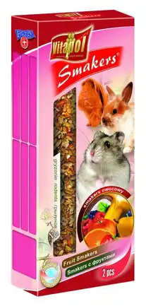 Колба Vitapol для гризунів, фрукти, 2 шт