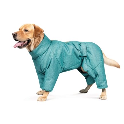 Комбінезон Pet Fashion «Cold» для собак, розмір M, бірюза — Фото 3