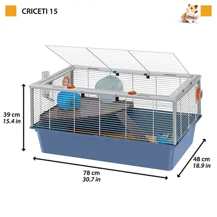 Ferplast CAGE CRICETI 15 Клітка для хом'яків біла: додаткове фото 2