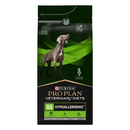 Сухий дієтичний корм PRO PLAN VETERINARY DIETS HA Hypoallergenic для дорослих собак та цуценят для зниження ознак інгредієнтної та нутрієнтної непереносимості 1,3 кг: додаткове фото 2
