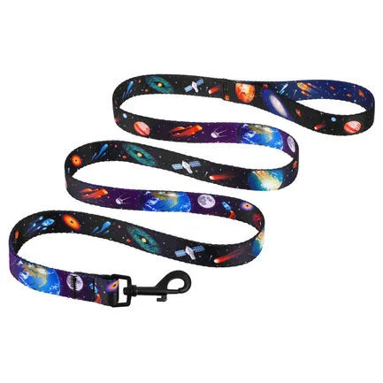 Повідець для Собак Bronzedog Urban Cosmos Нейлоновий Чорний L: додаткове фото 4