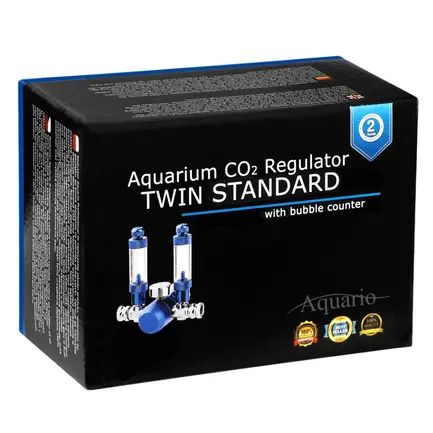 Редуктор CO2 Aquario BLUE TWIN Standard на два виходи — Фото 1