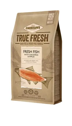 Сухий корм Carnilove True Fresh для дорослих собак всіх порід, з рибою, 4 кг