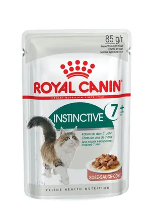 Вологий корм Royal Canin INSTINCTIVE+7 для котів всіх порід 85 г