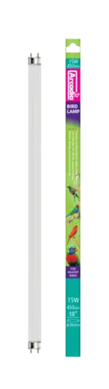 ARCADIA BIRD LAMP 2.4% T8 UVB LAMP 45CM 15 WATT (R2100020) лампа для птахів