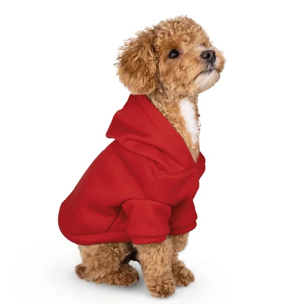 Худі для собак BARKSI Textile Червоний 2XS: додаткове фото 2