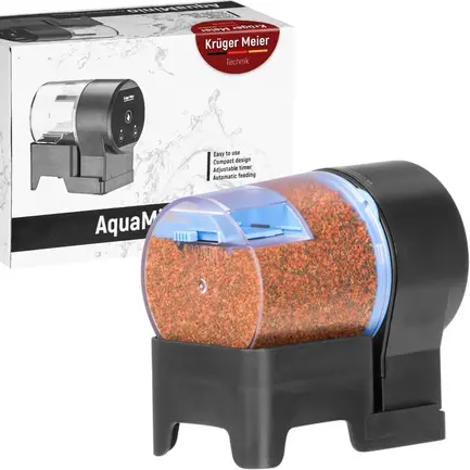 Автоматична годівничка для акваріума Kruger Meier AquaMinio 250 з двома камерами, живленням від батарейок