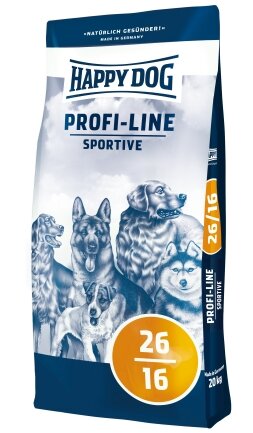 Сухий корм Happy Dog Prof-Line Sportive 26/16 для дорослих собак з підвищенною потребою в енергії, 20 кг,2576