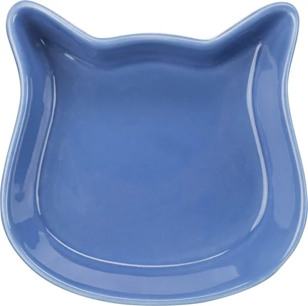 Миска Trixie для котів керамічна в формі котячої голови, 0,25 л, 12 х 12 см: додаткове фото 6