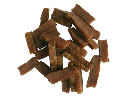 Ласощі Yalute Baked duck strip для собак, запечені качині смужки, 100 г: додаткове фото 2